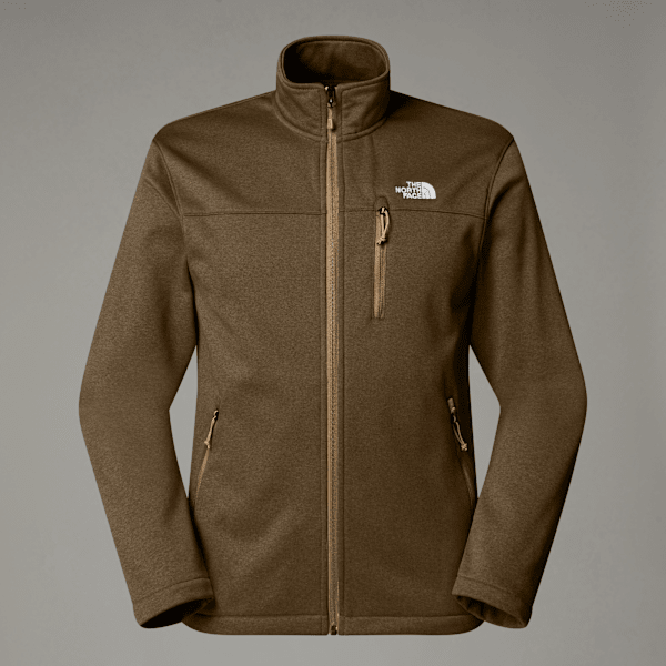 The North Face Lixius Fleecejacke Mit Durchgehendem Rv Für Herren Utility Brown Heather Größe M male