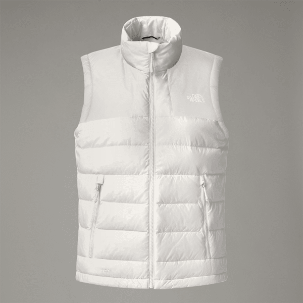 The North Face Massif Daunenweste Für Damen White Dune Größe S female