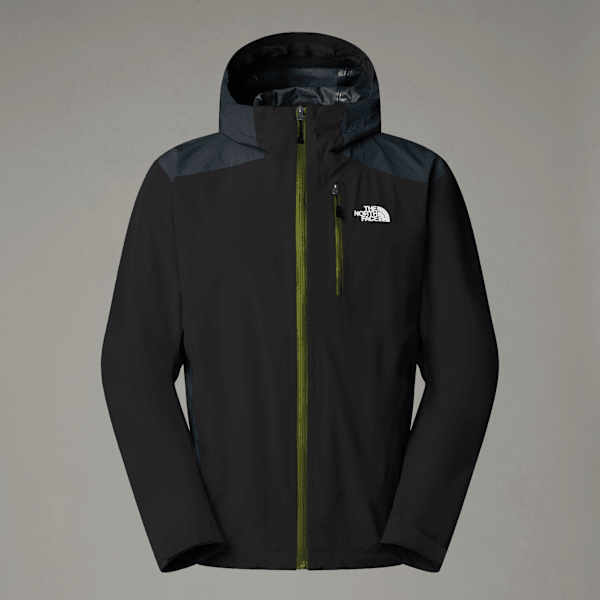 The North Face Mikeno Shelljacke Für Herren Tnf Black-asphalt Grey-fizz Lime Größe L male