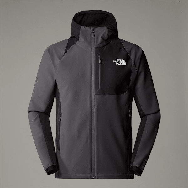 The North Face Athletic Outdoor Softshelljacke Mit Kapuze Für Herren Asphalt Grey-tnf Black-tnf Black-npf Größe M male