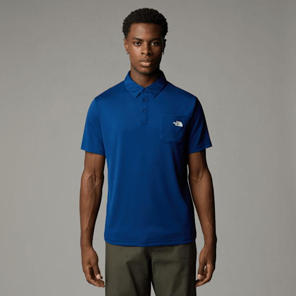 The North Face Tanken Poloshirt (neu) Für Herren Estate Blue Größe XXL male