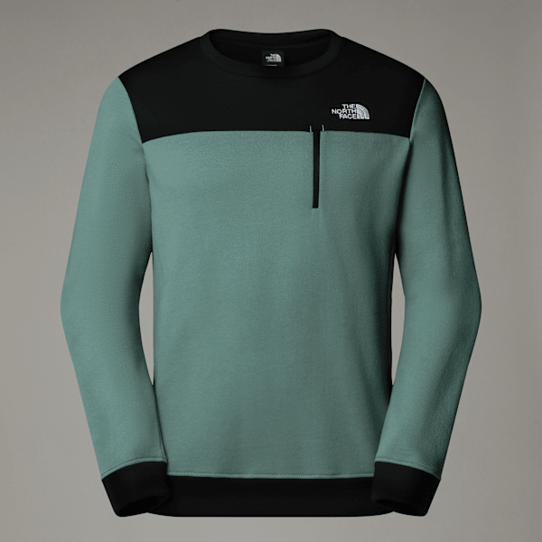 The North Face Tech New Peak Sweater Für Herren Dark Sage-tnf Black Größe XL male