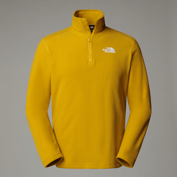 The North Face Emilio Fleecejacke Mit 1/4-langem Rv Für Herren Arrowwood Yellow Größe XL male