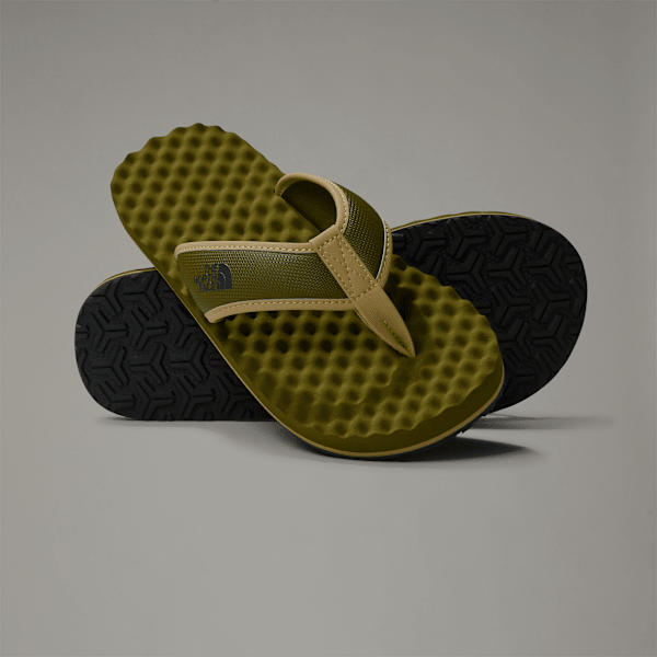 The North Face Base Camp Ii Flip-flops Für Herren Forest Olive-black Curr Größe 40.5 male