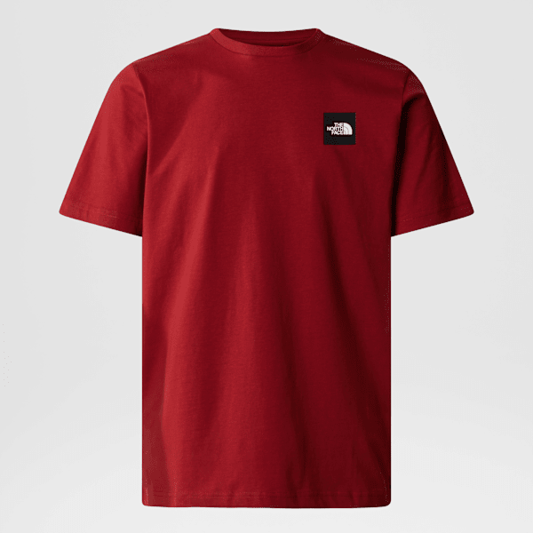 The North Face Coordinates T-shirt Für Herren Iron Red Größe S male