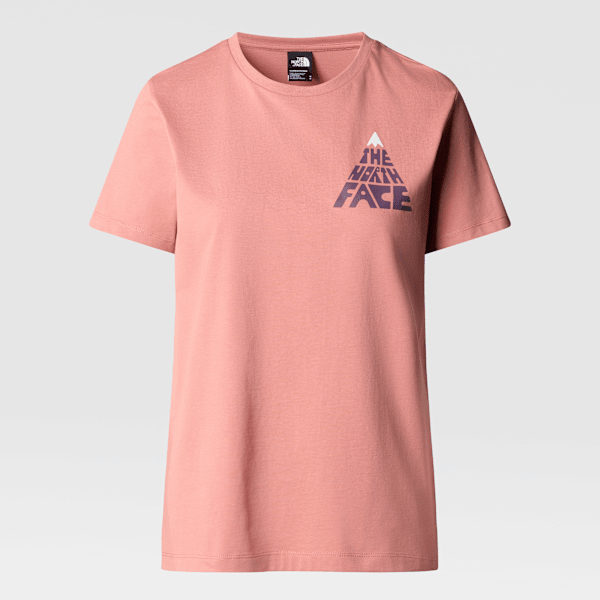 The North Face Mountain Play T-shirt Für Damen Light Mahogany Größe S female