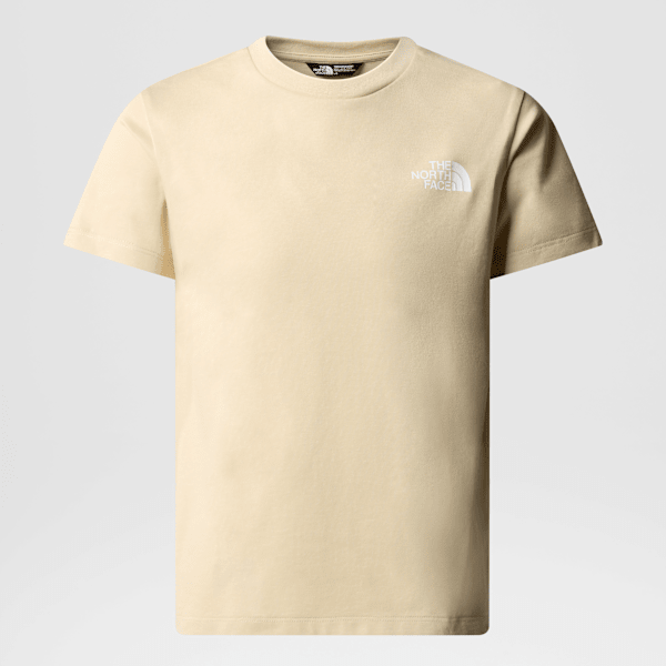 The North Face Simple Dome T-shirt Für Jugendliche Gravel Größe XS male