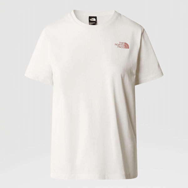 The North Face Graphic T-shirt Für Damen White Dune Größe M female