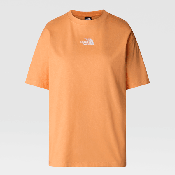 The North Face Light T-shirt In Oversize Für Damen Peach Granite Größe XS female