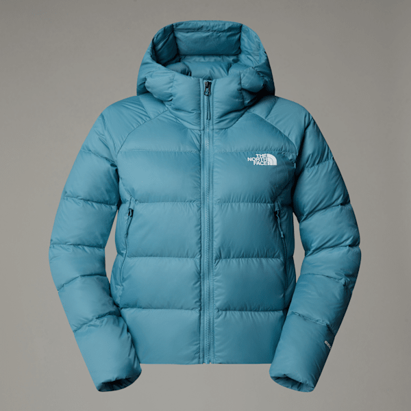 The North Face Hyalite Daunen-kapuzenjacke Für Damen Algae Blue Größe XL female