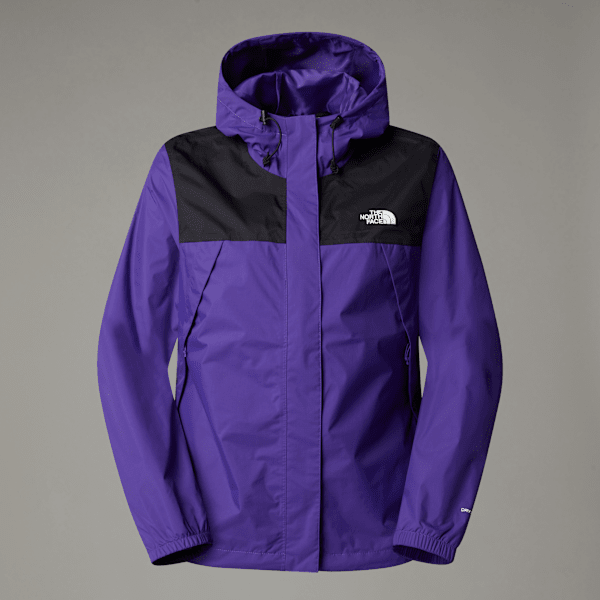 The North Face Antora Jacke Für Damen Peak Purple-tnf Black Größe XS female