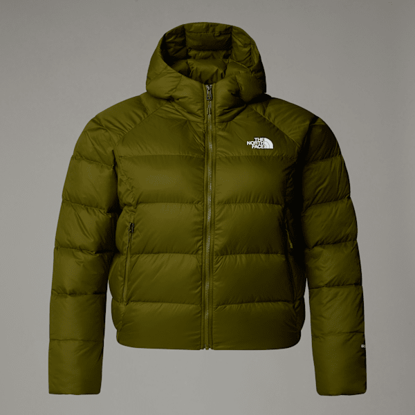 The North Face Hyalite Daunenjacke Mit Kapuze In Übergröße Für Damen Forest Olive Größe 2X female