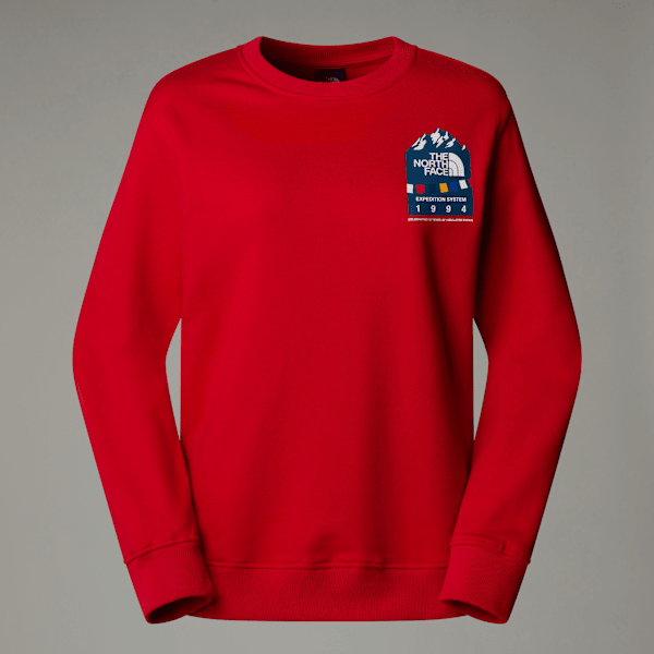 The North Face Anniversary Sweatshirt Für Damen Tnf Red Größe XL female
