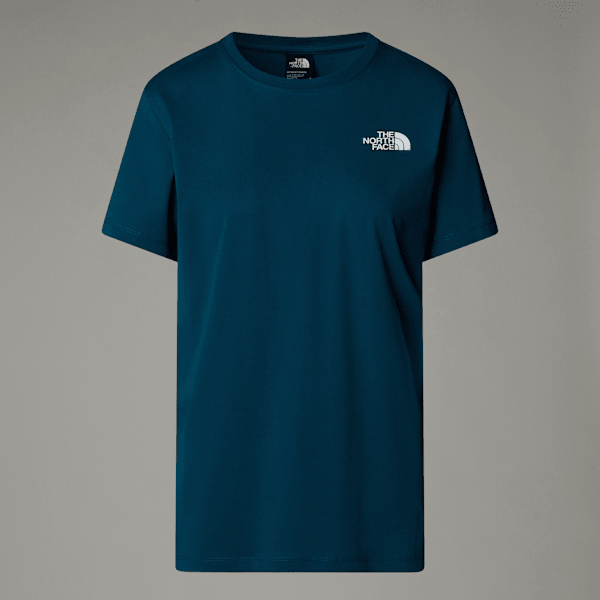 The North Face Anniversary T-shirt Für Damen Midnight Petrol Größe S female