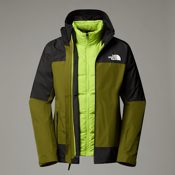 The North Face Mountain Light Triclimate 3-in-1 Gore-tex® Jacke Für Herren Forest Olive-tnf Black Größe S male