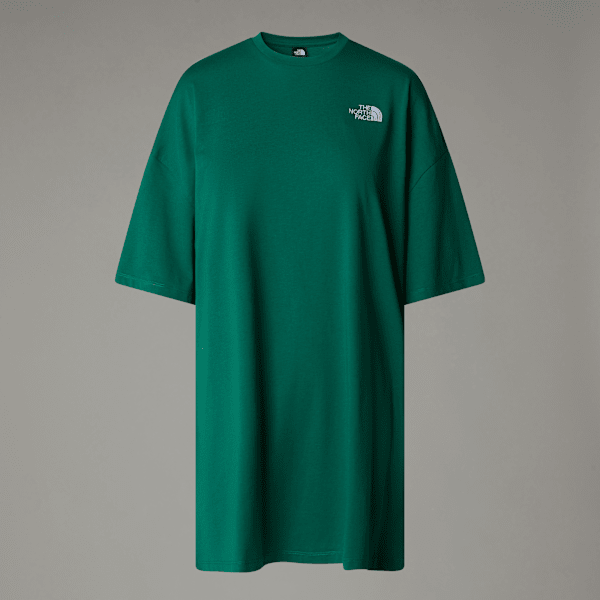 The North Face Simple Dome T-shirt-kleid Für Damen Evergreen Größe M female