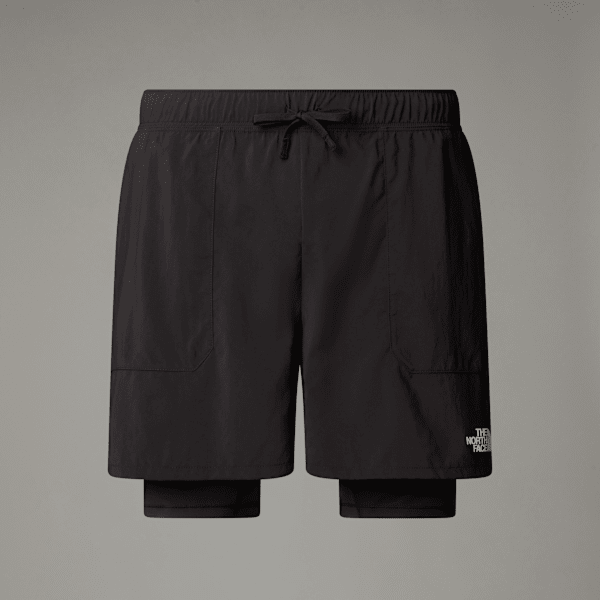 The North Face Sunriser 6" 2-in-1 Shorts Für Herren Tnf Black-npf Größe XS male