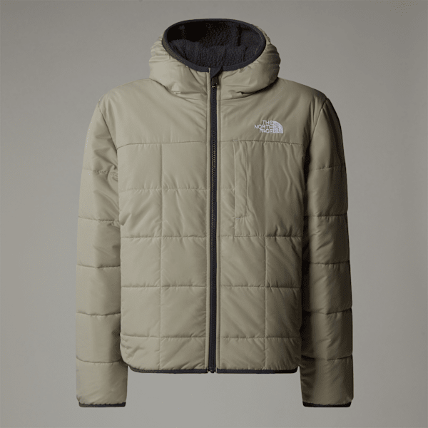 The North Face Shasta Wendejacke Mit Durchgehendem Rv Und Kapuze Für Jungen Clay Grey Größe L male