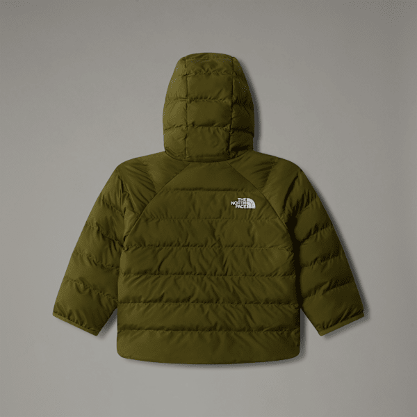 North Face Baby Reversible Perrito Hooded Jacket, Blue, 12