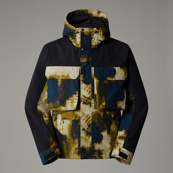 The North Face M66 Ripstop Regenjacke Für Herren Midnight Petrol Tnf Bleach Dye Print-tnf Black Größe XS male