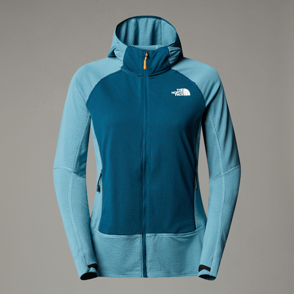 The North Face Bolt Polartec® Power Grid™ Kapuzenjacke Für Damen Algae Blue-midnight Petrol Größe XL female