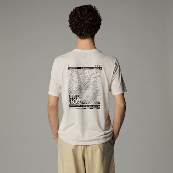 Tシャツ・カットソー THE NORTH FACE Men T-shirt White NF0A8C1Z NFQLI Men's Outdoor Graphic T-Shirt | The North Face FI