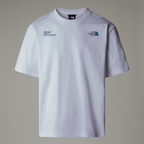 The North Face City T-shirt Mit Grafik Für Herren Tnf White Größe L male