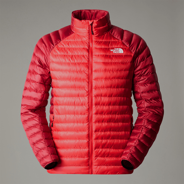 The North Face Bettaforca Daunen-jacke Für Herren High Risk Red-garnet Red Größe S male