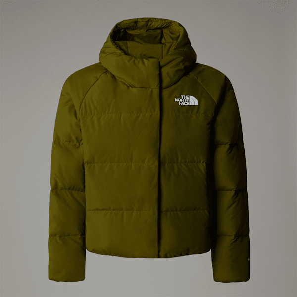 The North Face North Daunenjacke Mit Kapuze Für Mädchen Forest Olive Größe S female