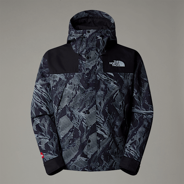 The North Face Mountain Mono Kurze Jacke Für Herren Tnf Black 3d Summit Mesh Print-tnf Black Größe XS male