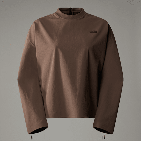 The North Face Gewebtes Langarm-shirt Für Damen Smokey Brown Größe L female