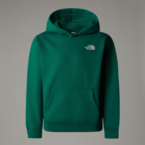 The North Face Essential Kapuzenpulli In Oversize Für Jugendliche Evergreen Größe XS male