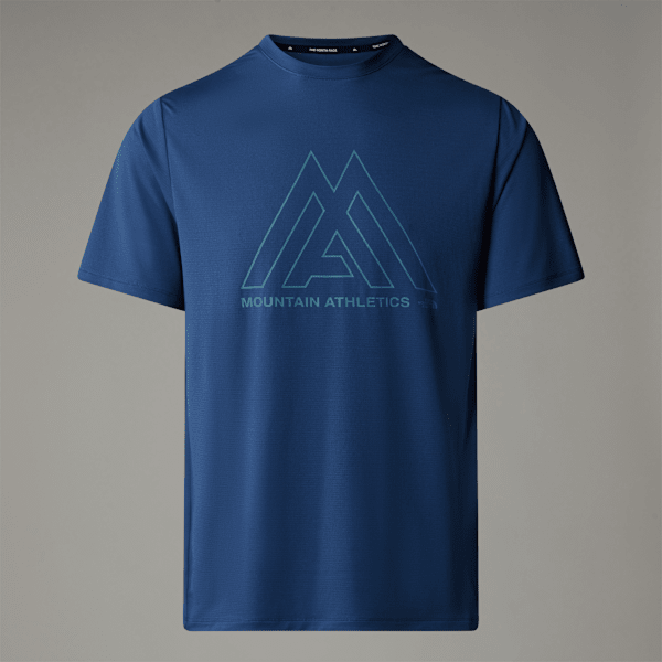 The North Face Mountain Athletics 24/7 T-shirt Für Herren Shady Blue Größe XS male