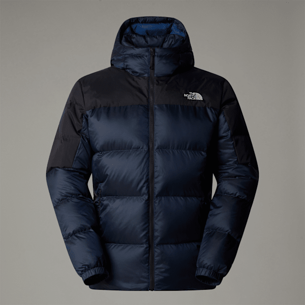 The North Face Diablo 2.0 Daunenjacke Mit Kapuze Für Herren Shady Blue Black Heather-tnf Black Größe XS male