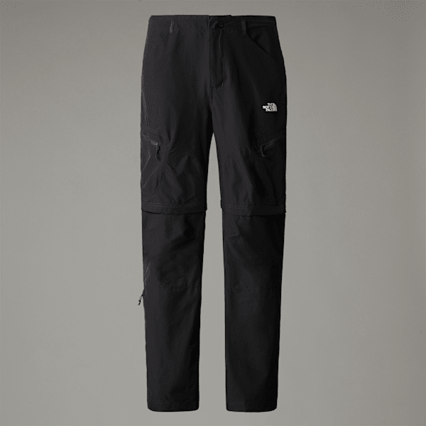 The North Face Exploration Schmal Geschnittene Zip-off-hose Für Herren Tnf Black-npf Größe 36 male