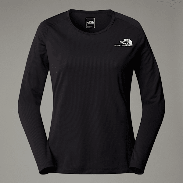 The North Face Kikash Langarm-t-shirt Für Damen Tnf Black Größe XS female