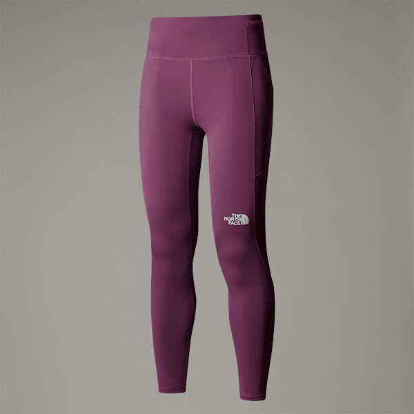 The North Face Movmynt 7/8 Leggings Für Damen Midnight Mauve-purple Granite Größe XS female