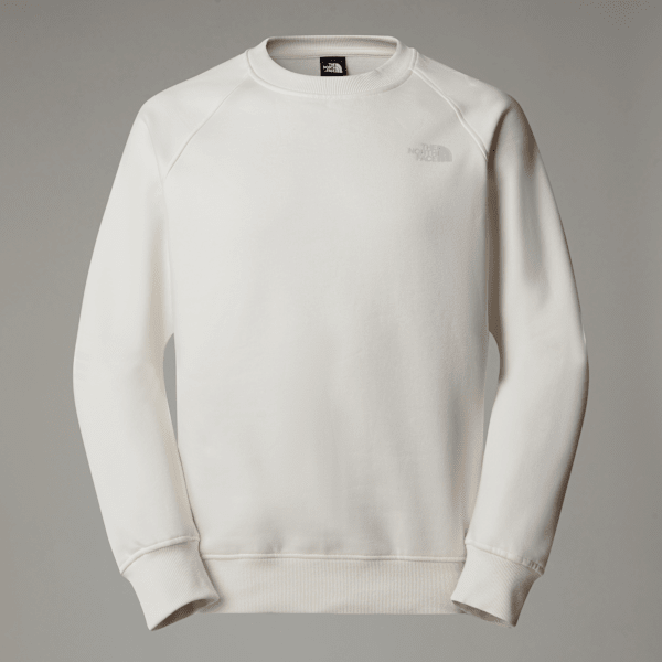 The North Face Raglan Redbox Sweatshirt Für Herren White Dune-muted Pine Größe XXL male