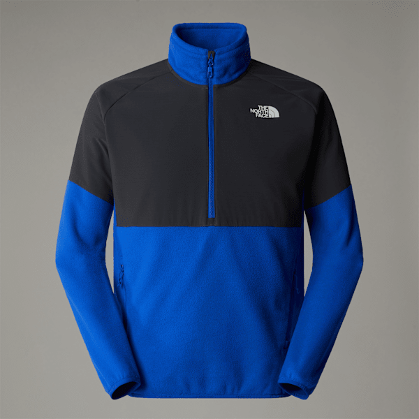 The North Face Glacier Fleece In Schwerer Qualität Mit 1/2-langem Rv Für Herren Tnf Blue-asphalt Grey Größe XS male