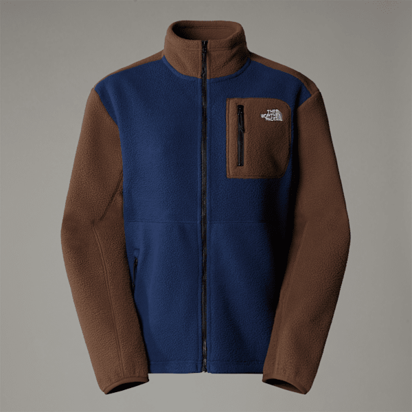 The North Face Yumiori Fleece-jacke Mit Durchgehendem Rv Für Damen Summit Navy-smokey Brown-tnf Black Größe XS female