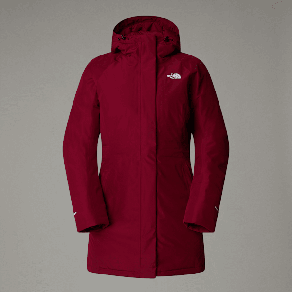 The North Face Brooklyn Parka Für Damen Beetroot Größe S female