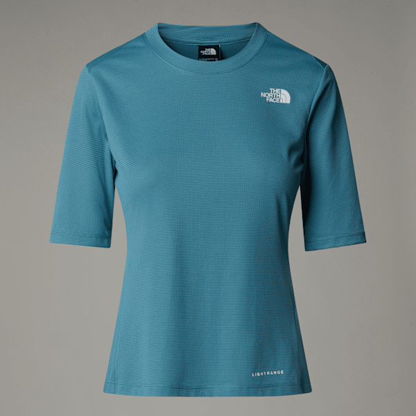 The North Face Shadow T-shirt Für Damen Algae Blue Größe XS female