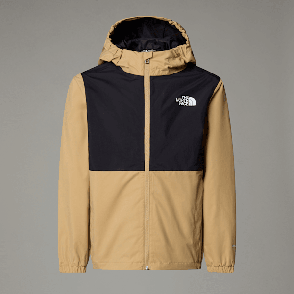 The North Face Zip-in Kompatibel Regenjacke Für Jugendliche Khaki Stone Größe L male