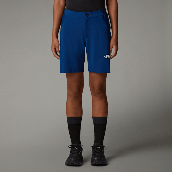 The North Face Felik Schmal Geschnittene Shorts Für Damen Estate Blue-tnf Black Größe  female