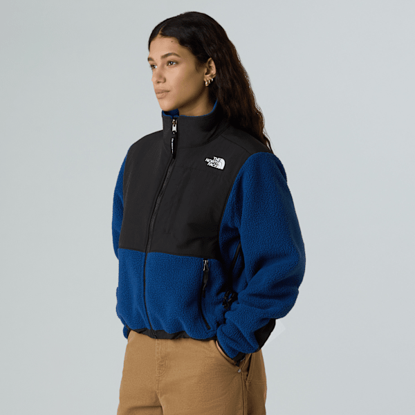 The North Face Retro Denali Jacke Für Damen Estate Blue-tnf Black Größe XL female