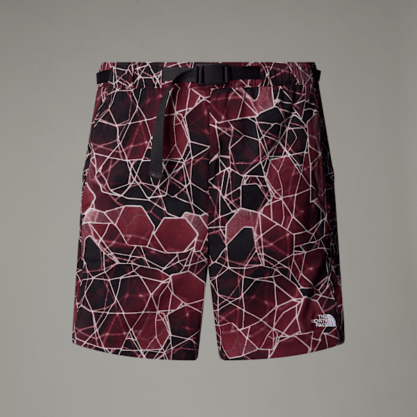 The North Face Class V Pathfinder 7-zoll-shorts Mit Gürtel Für Herren Sumac Oval Intention Print Größe  male