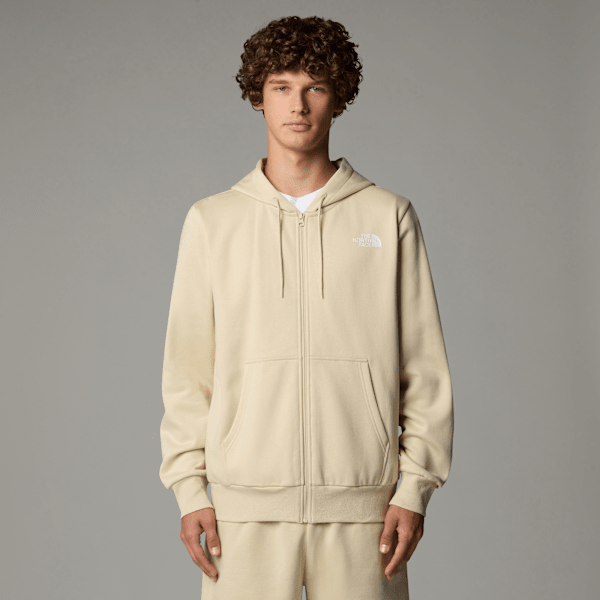 The North Face Simple Dome Kapuzenpulli Mit Durchgehendem Rv Für Herren Gravel Größe M male