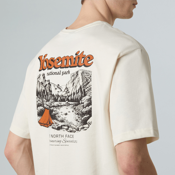 ★ドイツ発*THE NORTH FACE*新作*Vintage Postcard Tシャツ/WD★ T-shirt Vintage Postcard Relaxed unisex | The North Face IT