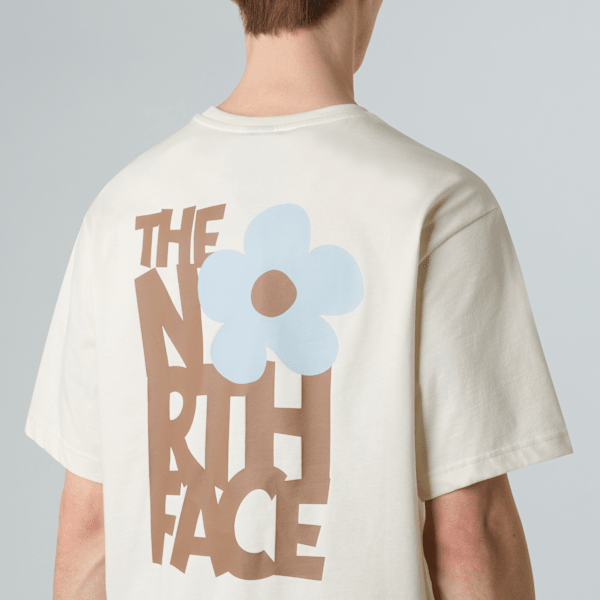 即発★THE NORTH FACE★M FLOWER SS TEE OVERSIZED★NF0A8EAYAEJ The North Face The North Face Flower backprint oversized t