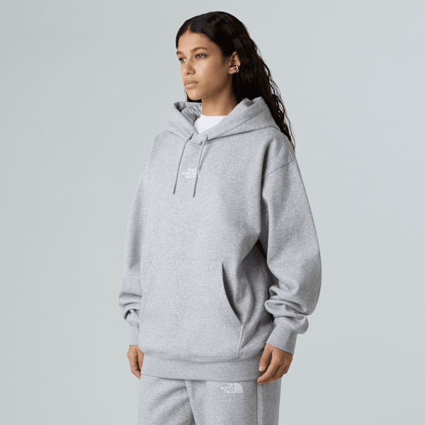 The North Face Essential Kapuzenpulli Für Damen Tnf Light Grey Heather Größe XS female